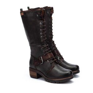 Pikolinos San Sebastian Lace-up Mid-Heel Boot